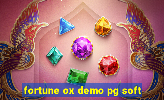 fortune ox demo pg soft